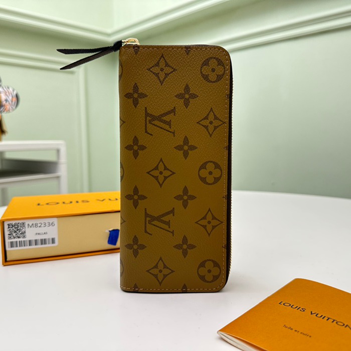 LOUIS VUITTON M82336 クレマンス長財布 モノグラム イエローフラワー サイズ:20x9cm