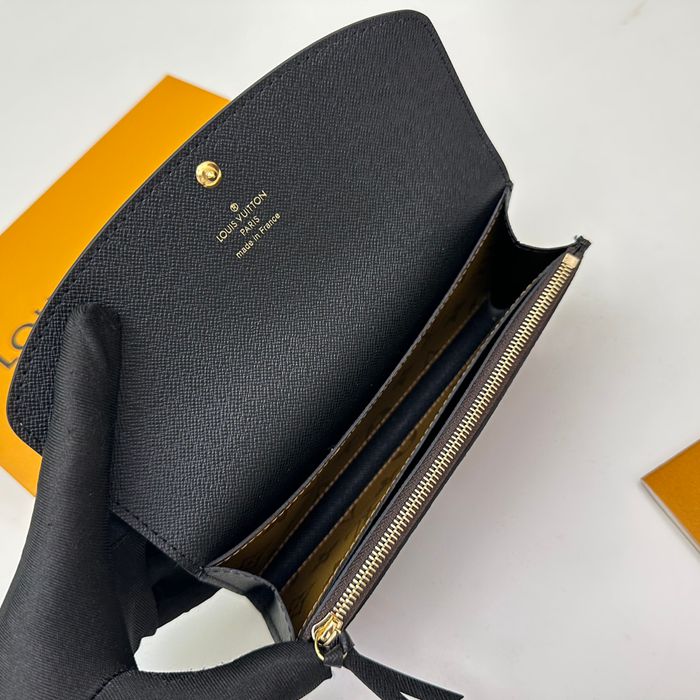 LOUIS VUITTON M82157 エミリー長財布 モノグラムリバース イエローフラワー サイズ:19x10cm