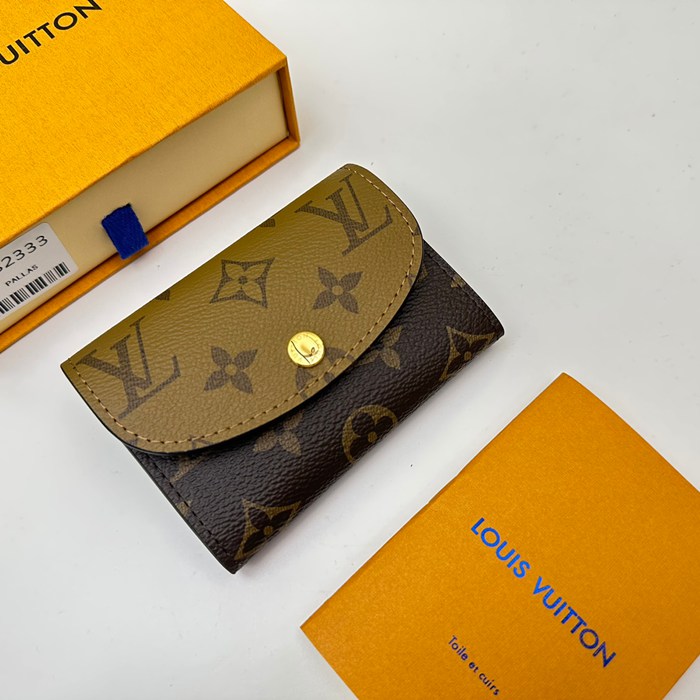 LOUIS VUITTON M82333 ロザリーゼロ財布 モノグラム イエローフラワー サイズ:11x8x2.5cm