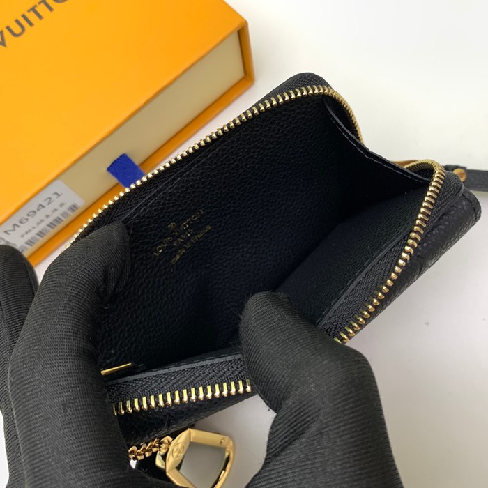 LOUIS VUITTON M69421 レクトヴェルソ カードケース モノグラムアンプラント ブラック サイズ:13x9.5x2.5cm
