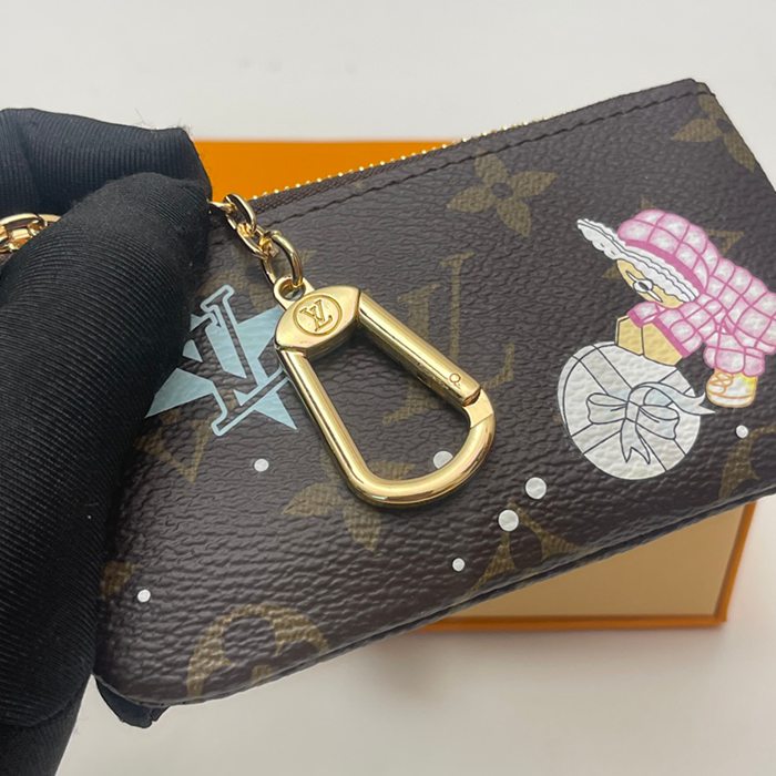 LOUIS VUITTON M12229 ポシェット クレ 雪秀シリーズ サイズ:12x7x1.5cm