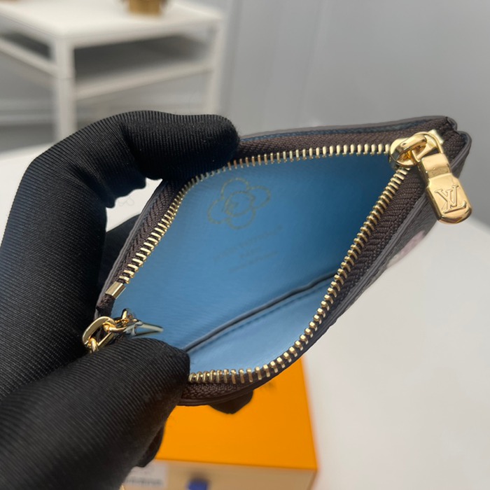 LOUIS VUITTON M12229 ポシェット クレ 雪秀シリーズ サイズ:12x7x1.5cm