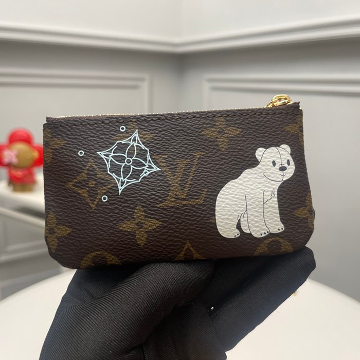 LOUIS VUITTON M12229 ポシェット クレ 雪秀シリーズ サイズ:12x7x1.5cm