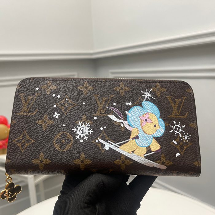 LOUIS VUITTON M12223 ジッピー長財布 雪秀シリーズ サイズ:19.5x10.5x2.5cm
