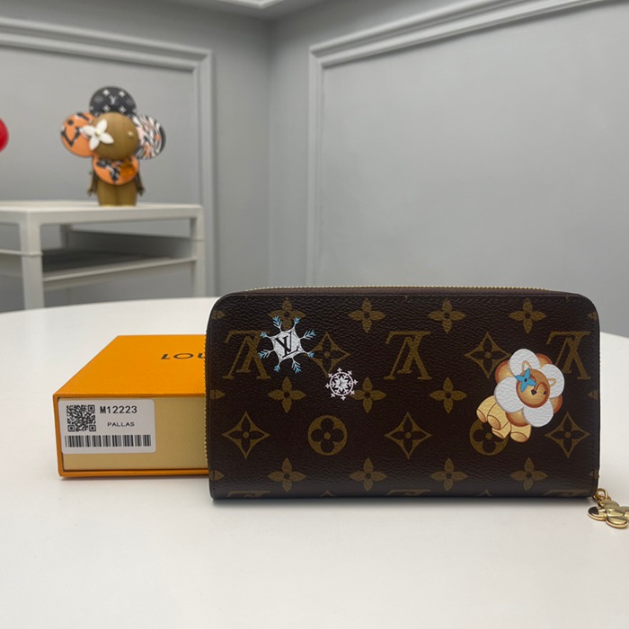LOUIS VUITTON M12223 ジッピー長財布 雪秀シリーズ サイズ:19.5x10.5x2.5cm