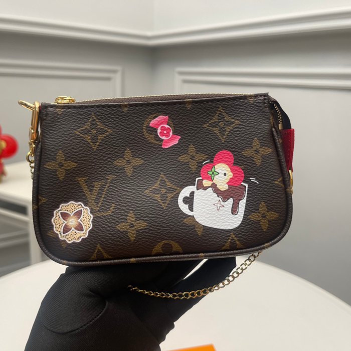 LOUIS VUITTON M12205 ミニポシェット アクセサリー キャンディファクトリー サイズ:15.5x10.5cm