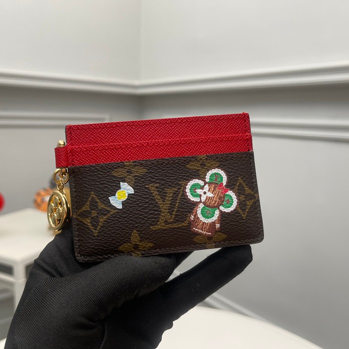 LOUIS VUITTON M12215 LVシャルムカードケース キャンディファクトリー レッド サイズ:10.2x7.3x0.3cm