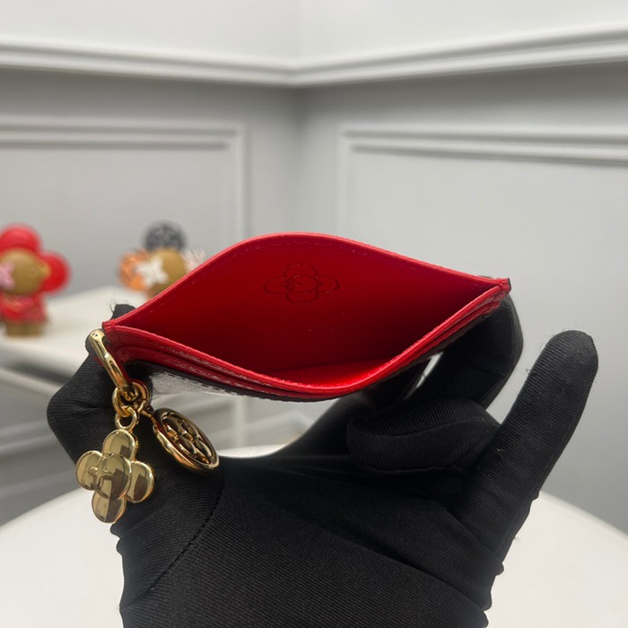 LOUIS VUITTON M12215 LVシャルムカードケース キャンディファクトリー レッド サイズ:10.2x7.3x0.3cm