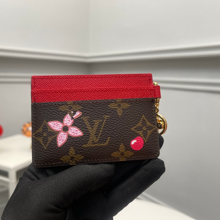 LOUIS VUITTON M12215 LVシャルムカードケース キャンディファクトリー レッド サイズ:10.2x7.3x0.3cm
