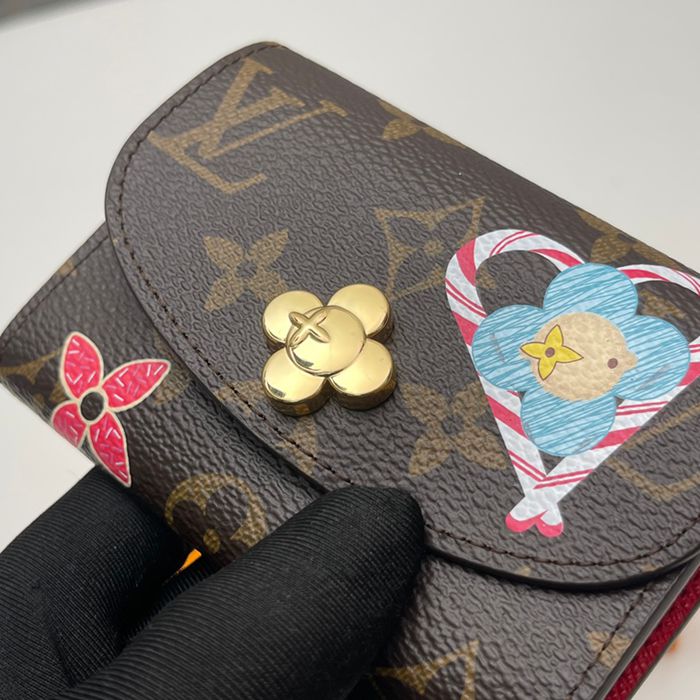 LOUIS VUITTON M12220 ロザリーゼロ財布 キャンディファクトリー レッド サイズ:11x8x2.5cm