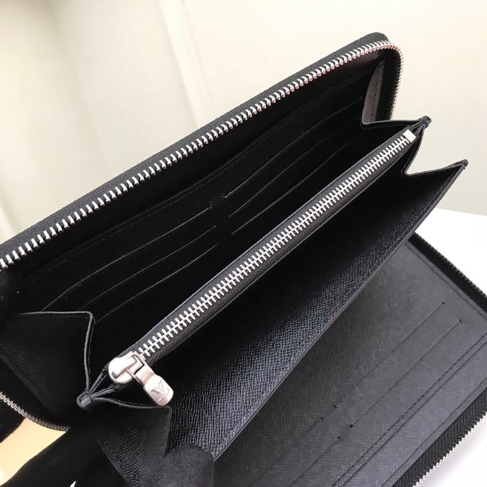 LOUIS VUITTON N60111 ジッピーオーガナイザー ダミエグラファイト サイズ:21x12cm