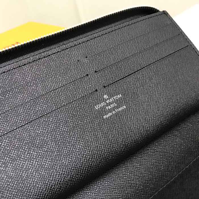 LOUIS VUITTON N60111 ジッピーオーガナイザー ダミエグラファイト サイズ:21x12cm