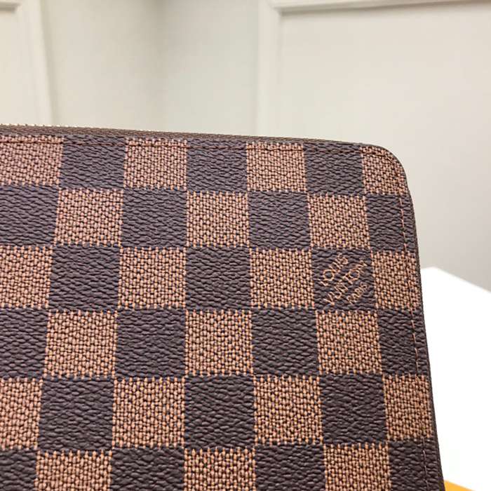 LOUIS VUITTON N63502 ジッピーオーガナイザー ダミエエベン サイズ:21x12cm