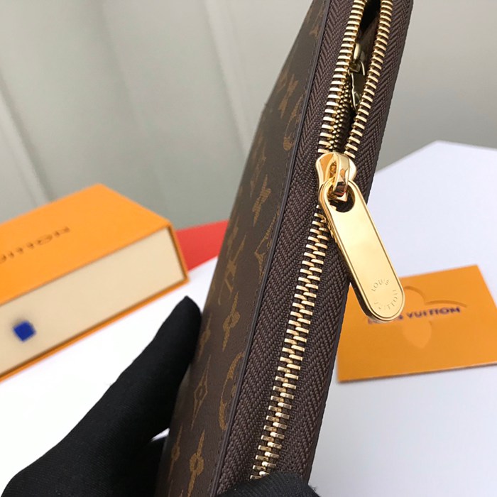 LOUIS VUITTON M62581 ジッピーオーガナイザー モノグラム サイズ:21x12cm