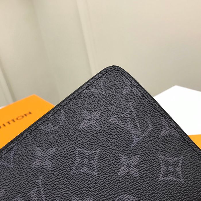 LOUIS VUITTON M62581 ジッピーオーガナイザー モノグラムエクリプス サイズ:21x12cm