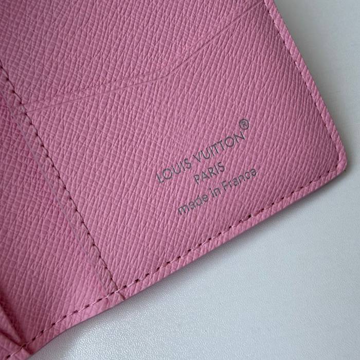 LOUIS VUITTON M26800 ポケットオーガナイザー モノグラム スケボー ピンク サイズ:5x11.1cm