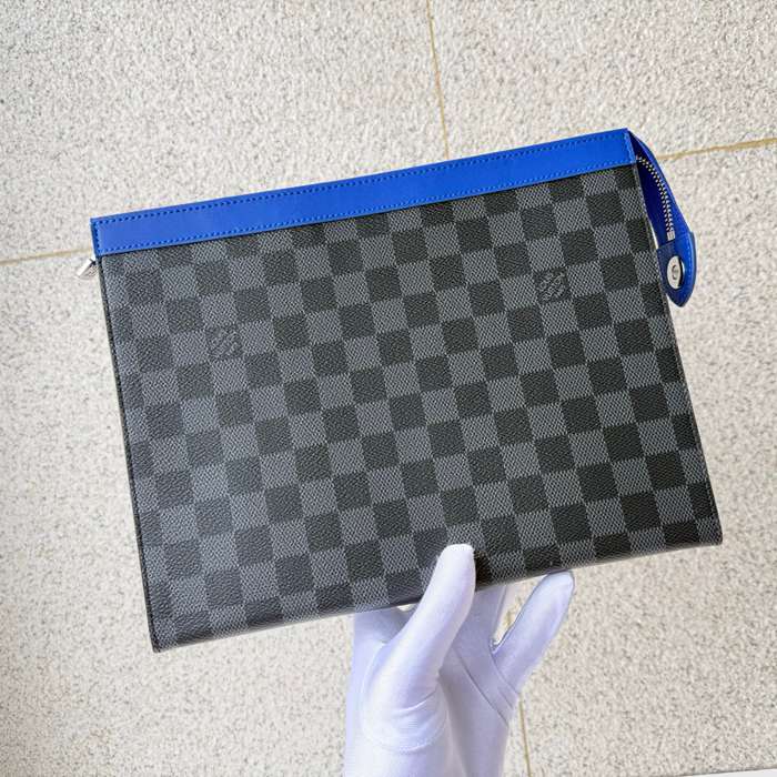 LOUIS VUITTON M00088 ポシェット ボヤージュMM ダミエグラファイト サイズ:26x20cm
