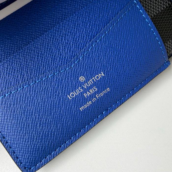 LOUIS VUITTON N00091 短財布 ダミエグラファイト サイズ:11.5x9cm