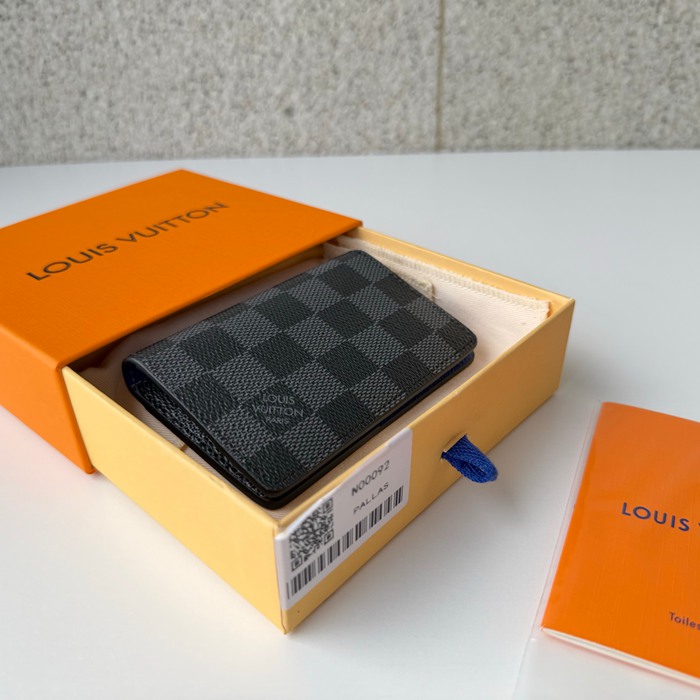 LOUIS VUITTON N00092 財布 ダミエグラファイト サイズ:11.5x9cm