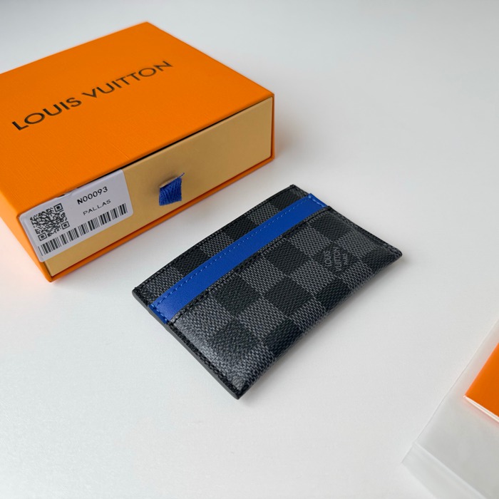 LOUIS VUITTON N00093 カードケース ダミエグラファイト サイズ:11x7x1.5cm