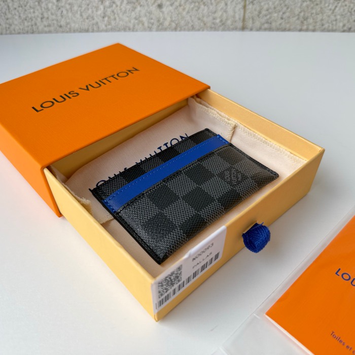 LOUIS VUITTON N00093 カードケース ダミエグラファイト サイズ:11x7x1.5cm