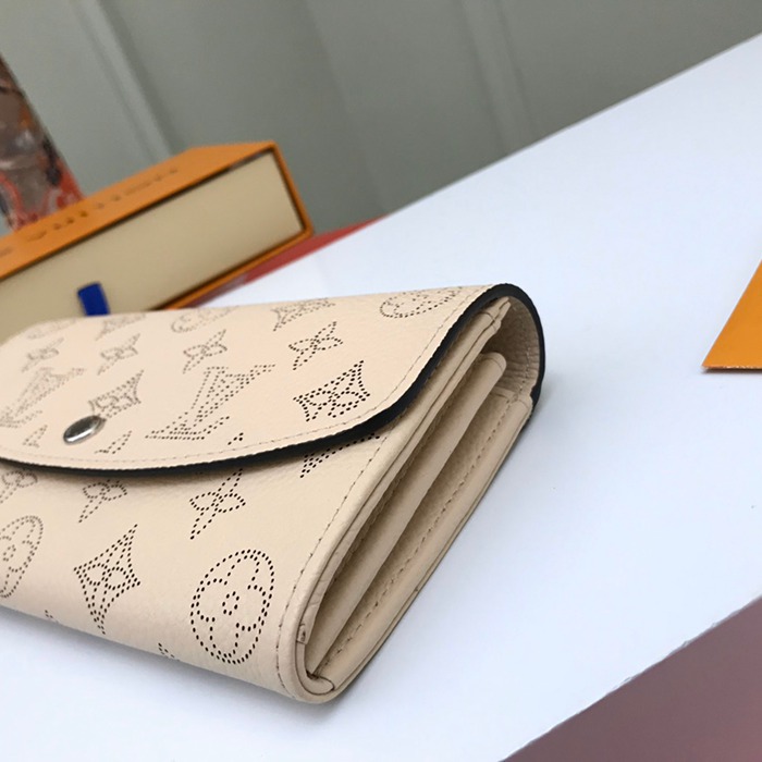 LOUIS VUITTON M60177 イリス長財布 モノグラムレース ホワイト サイズ:19x12cm