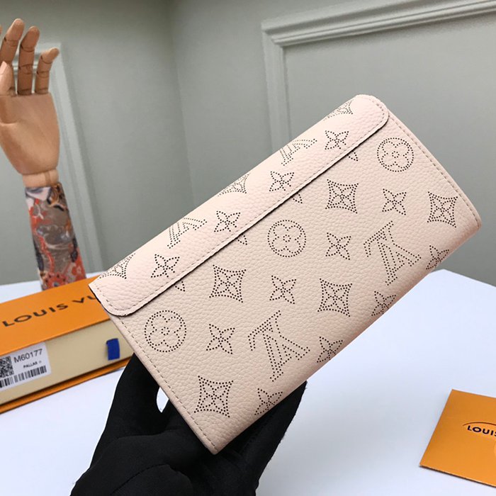 LOUIS VUITTON M60177 イリス長財布 モノグラムレース ホワイト サイズ:19x12cm
