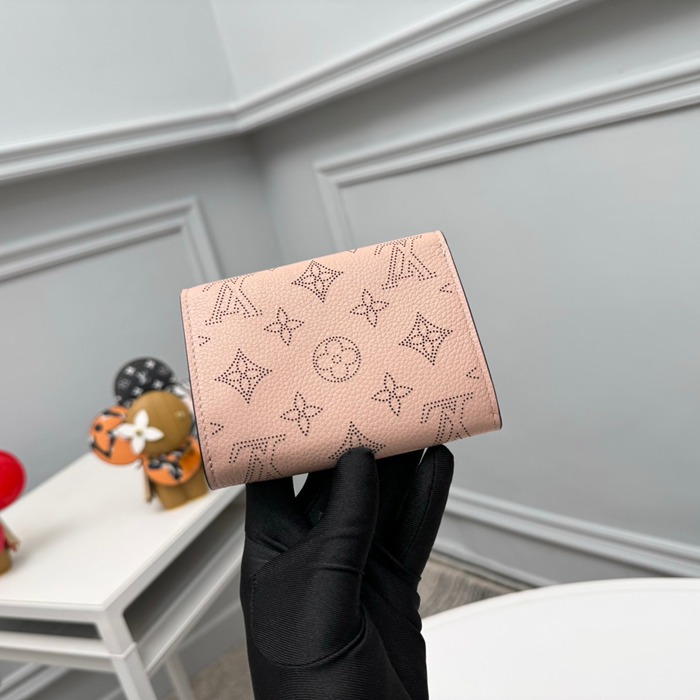 LOUIS VUITTON M82757 イリス短財布 モノグラムレース ピンク サイズ:12x9.5cm
