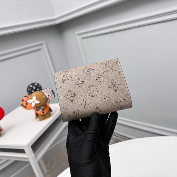 LOUIS VUITTON M62542 イリス短財布 モノグラムレース グレー サイズ:12x9.5cm