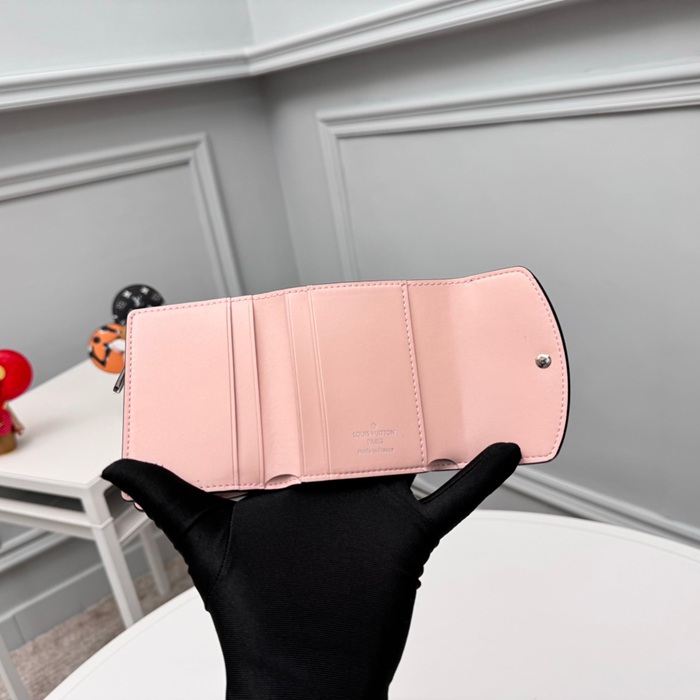 LOUIS VUITTON M82795 イリスXS 財布 モノグラムアンプラント ピンク サイズ:9.8x7.8cm