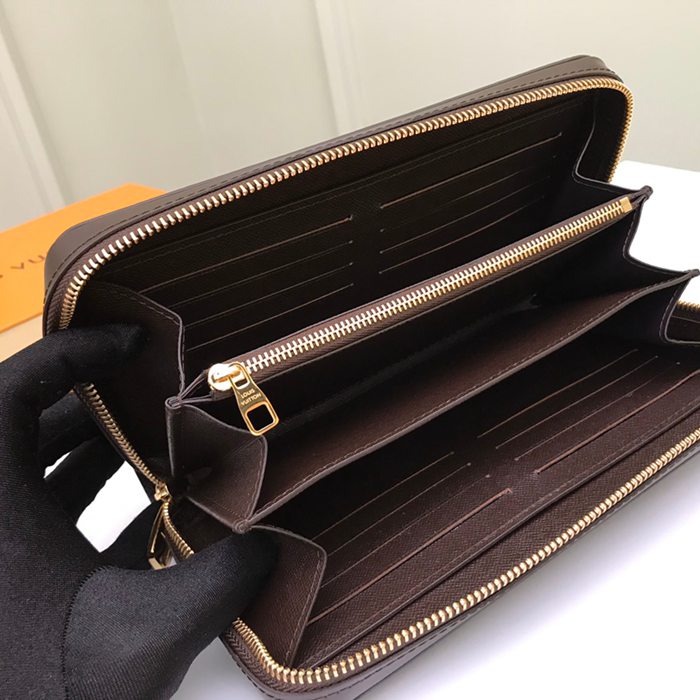 LOUIS VUITTON N63284 ジッピーXL 長財布 ダミエエベン サイズ:22x12cm