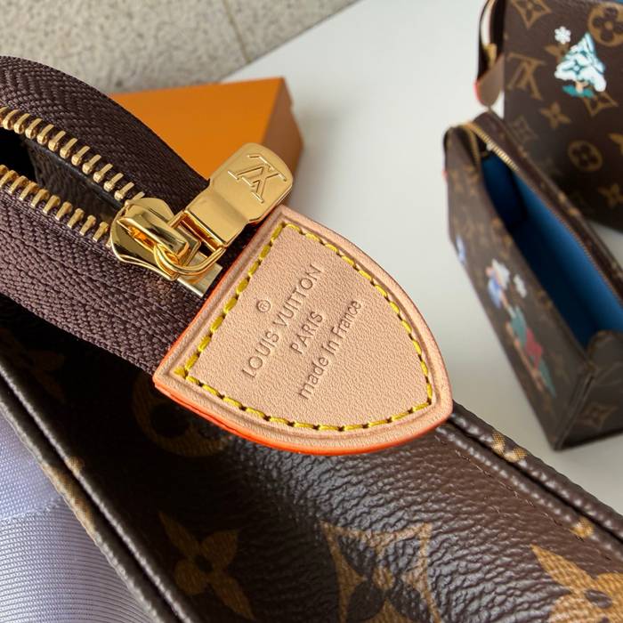 LOUIS VUITTON M15357 コスメポーチ3点セット ヴィヴィエンヌ サイズ:25x20x5.5cm