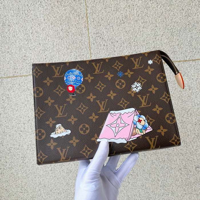 LOUIS VUITTON M15357 コスメポーチ3点セット ヴィヴィエンヌ サイズ:25x20x5.5cm