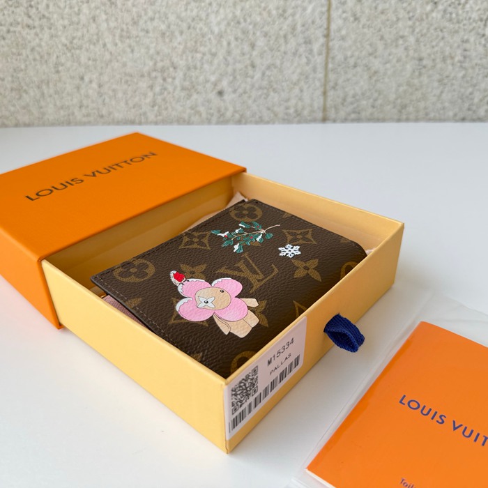 LOUIS VUITTON M15334 リサ財布 ヴィヴィエンヌ サイズ:9x11.5x1.5cm