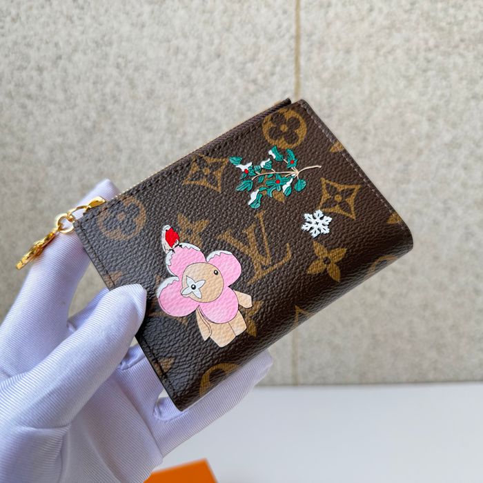 LOUIS VUITTON M15334 リサ財布 ヴィヴィエンヌ サイズ:9x11.5x1.5cm