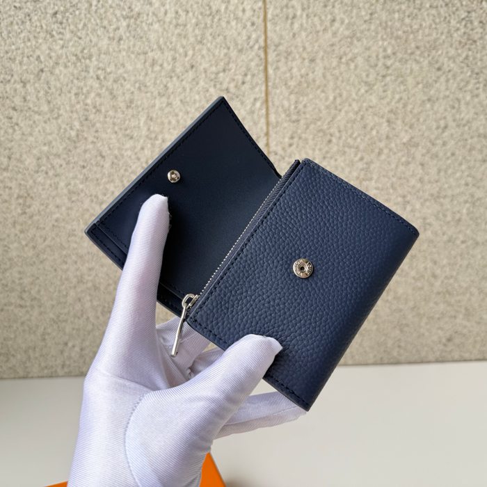 LOUIS VUITTON M26250 三つ折り財布 ヴィクター LVエアログラム ブルー サイズ:5x9x2.5cm