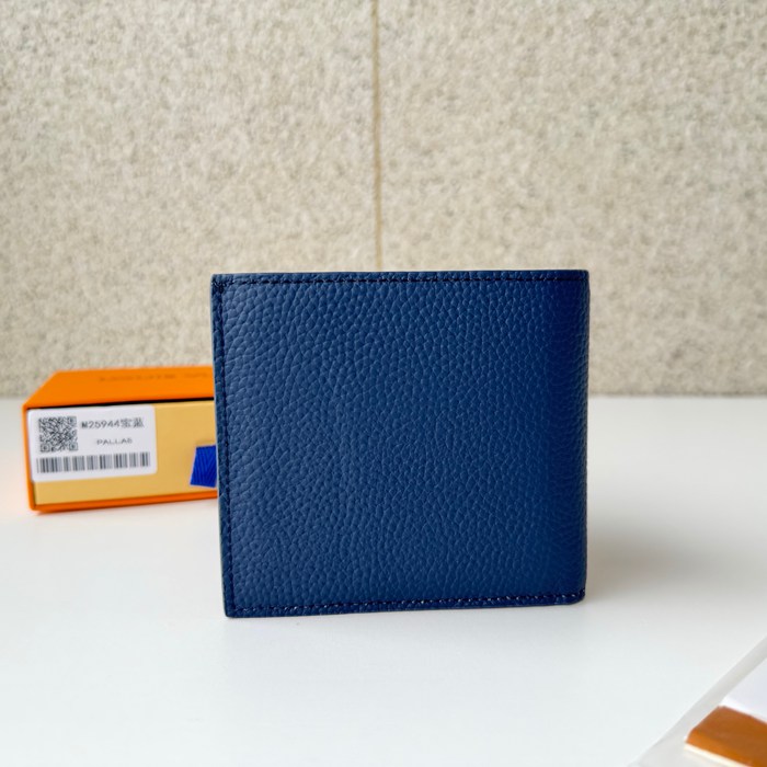 LOUIS VUITTON M25944 マルコ財布 LVエアログラム ブルー サイズ:5x10.5cm