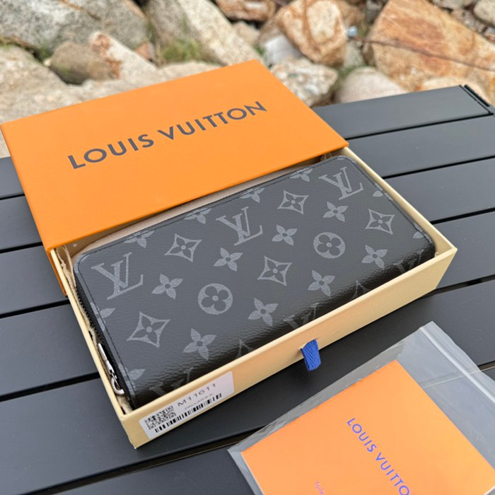 LOUIS VUITTON M11611 ジッピー長財布 ホリゾンタル モノグラムエクリプス サイズ:21x2.5x10cm