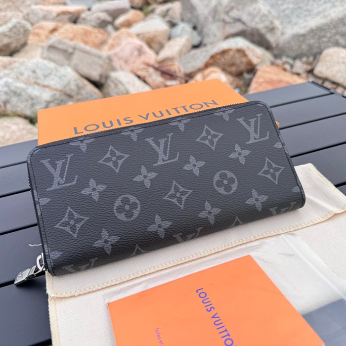 LOUIS VUITTON M11611 ジッピー長財布 ホリゾンタル モノグラムエクリプス サイズ:21x2.5x10cm