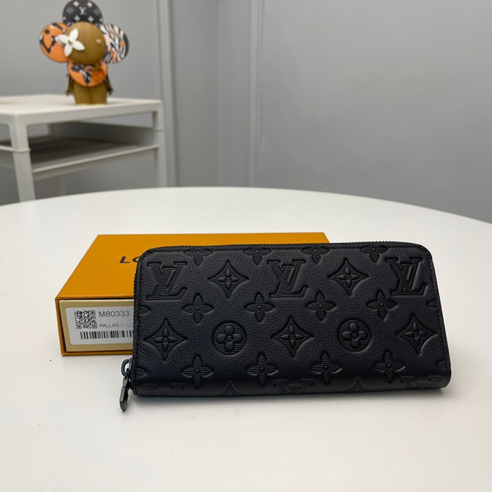 LOUIS VUITTON M80333 ジッピー長財布 ホリゾンタル モノグラムシャドウ サイズ:21x2.5x10cm