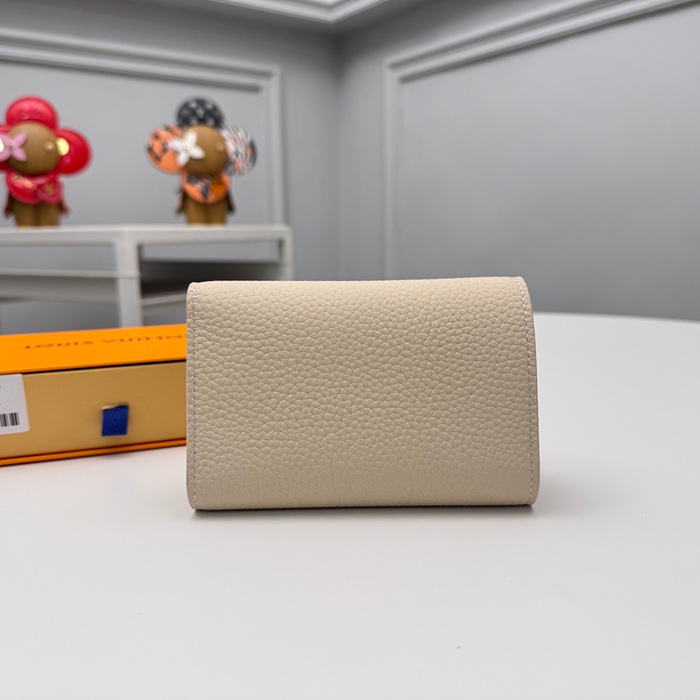 LOUIS VUITTON M82835 カピシーヌ コンパクト財布 ホワイト サイズ:13.5x9.5cm