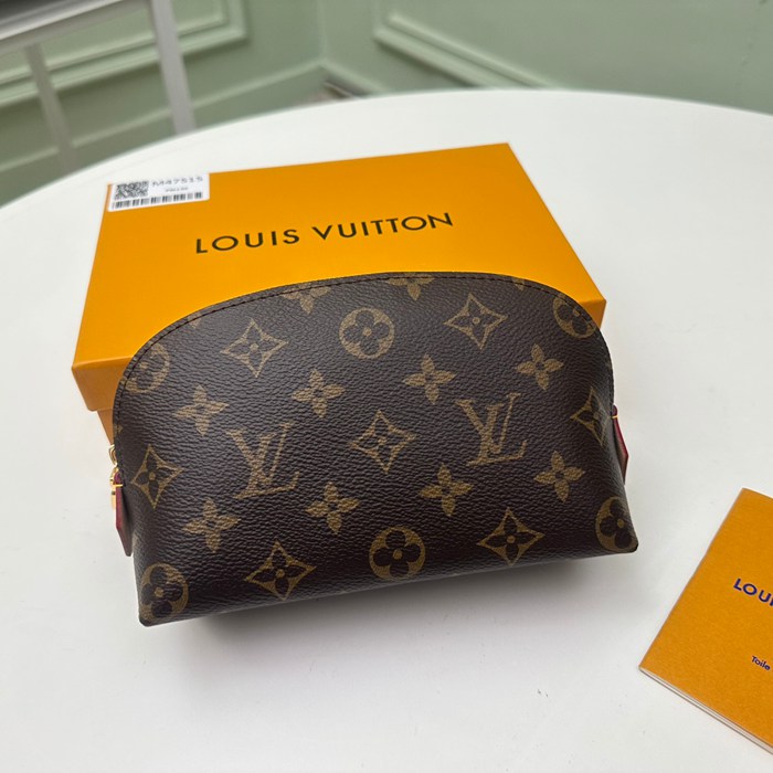 LOUIS VUITTON M47515 コスメポーチ 小 モノグラム サイズ:19x12cm