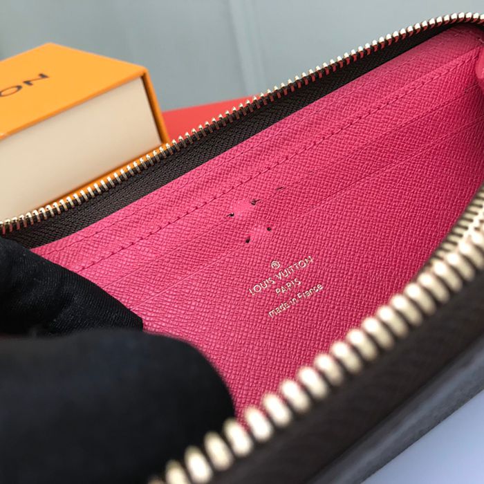 LOUIS VUITTON M60742 クレマンス長財布 モノグラム ピンク サイズ:19cm