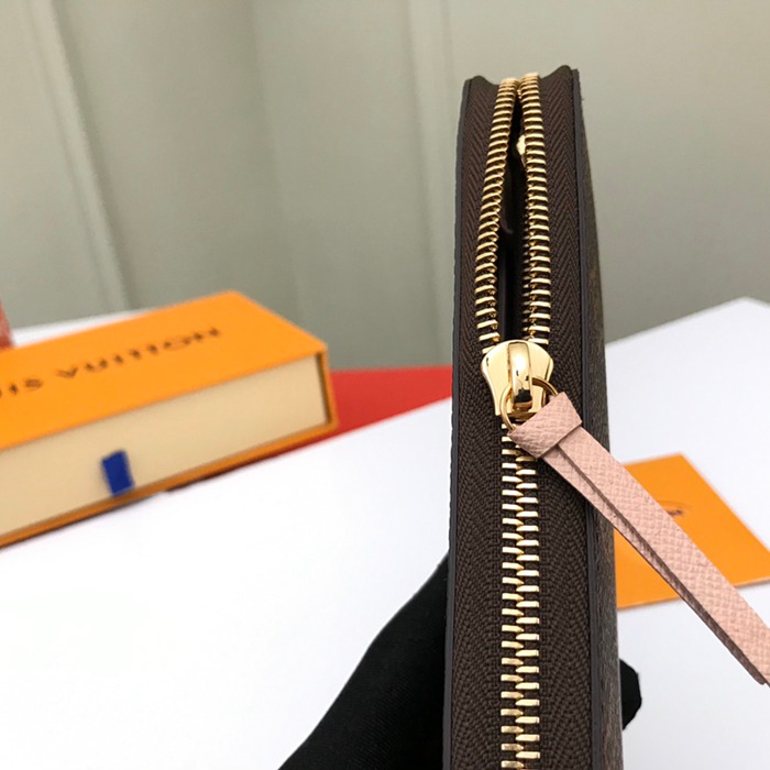 LOUIS VUITTON M60742 クレマンス長財布 モノグラム ピンク サイズ:19cm