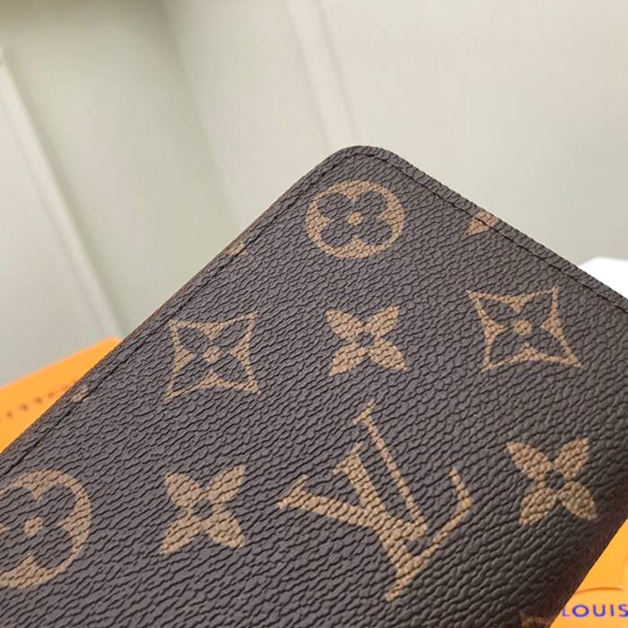 LOUIS VUITTON M60742 クレマンス長財布 モノグラム パープル サイズ:19cm