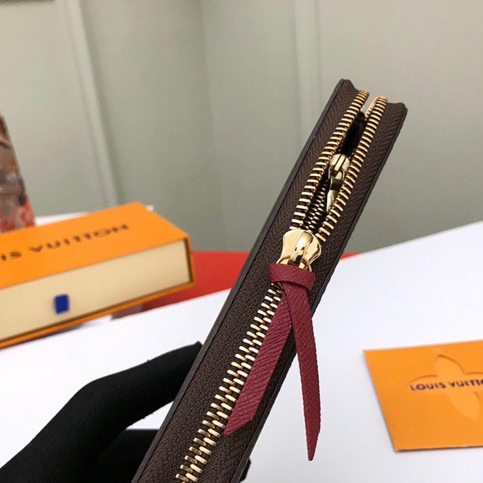 LOUIS VUITTON M60742 クレマンス長財布 モノグラム パープル サイズ:19cm