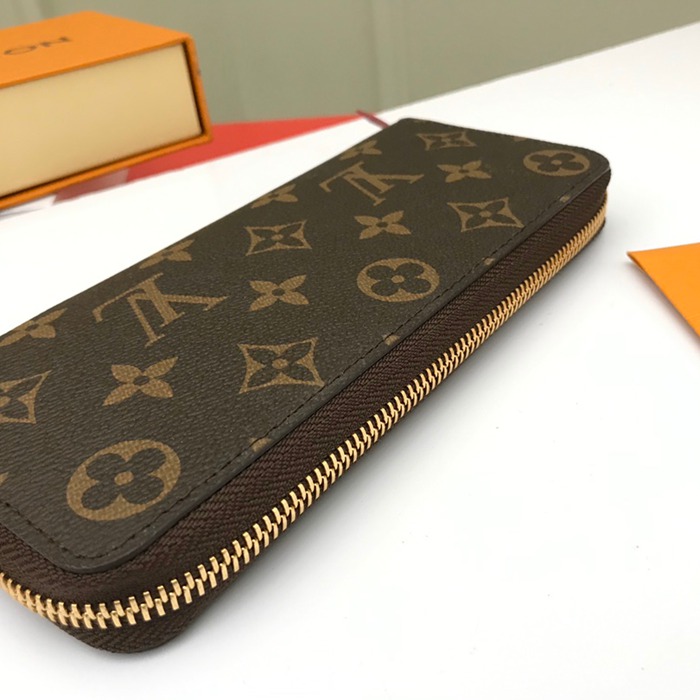 LOUIS VUITTON M60742 クレマンス長財布 モノグラム パープル サイズ:19cm