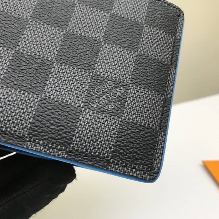 LOUIS VUITTON N64434 短財布 ダミエグラファイト サイズ:11.5cm