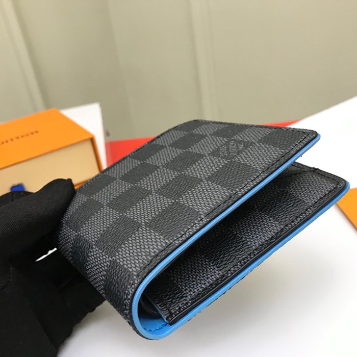 LOUIS VUITTON N64434 短財布 ダミエグラファイト サイズ:11.5cm