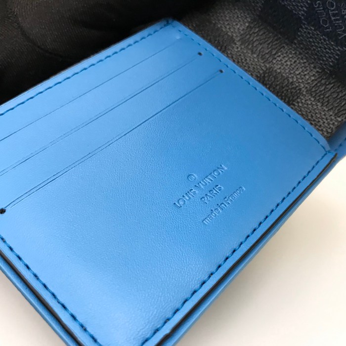 LOUIS VUITTON N64434 短財布 ダミエグラファイト サイズ:11.5cm